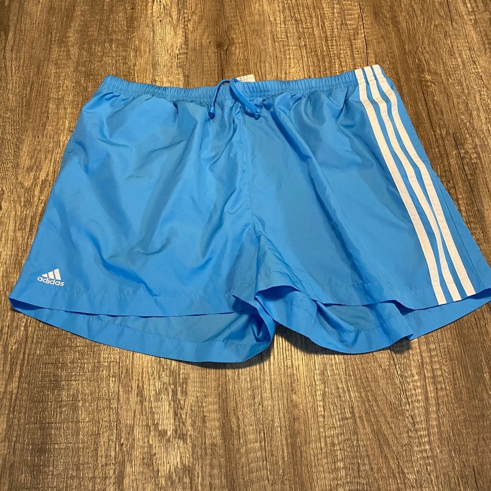 Adidas athletic Sky blue shorts
